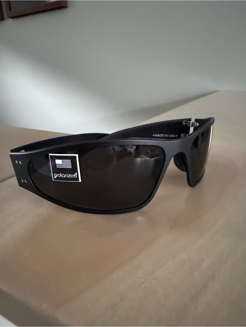 Gatorz Raptor Polarized Black Men's Sport Sunglasses Patriotic Edition